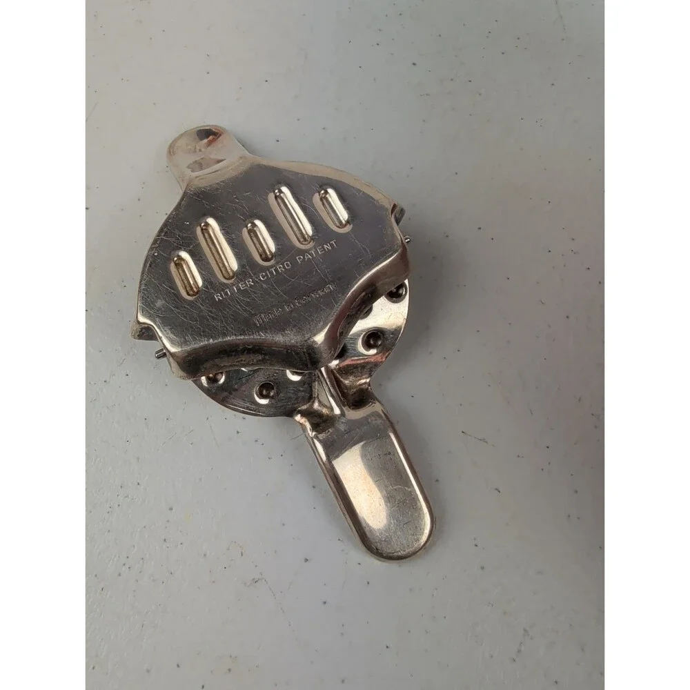 VTG Ritter Citro Patent 835 Silver Plate  Lemon Lime Tea Bag Squeezer Barware